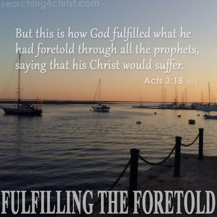 Fulfilling The Foretold
