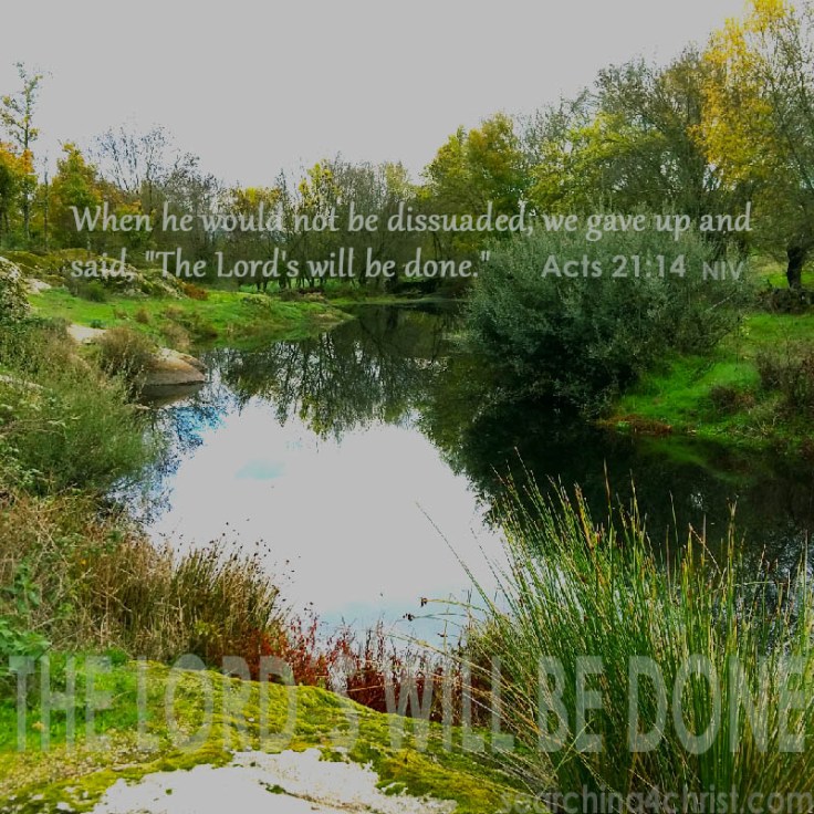 The Lord´s Will Be Done