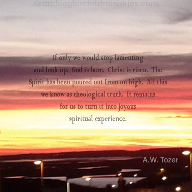 If Only We Would Look Up