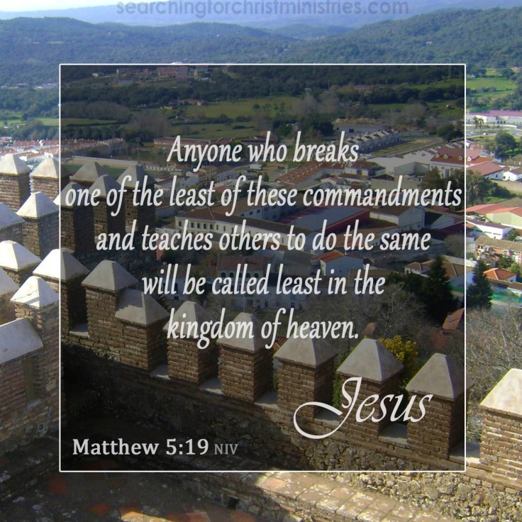 Matthew 5:19