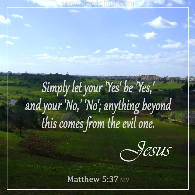 Matthew 5:37