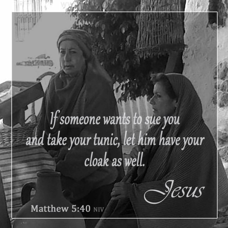 Matthew 5:40