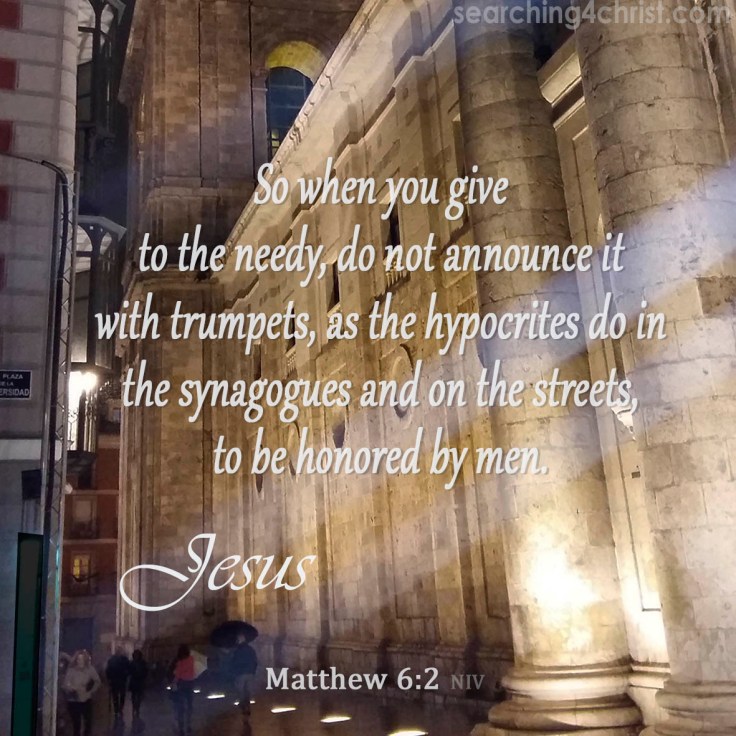 Matthew 6:2