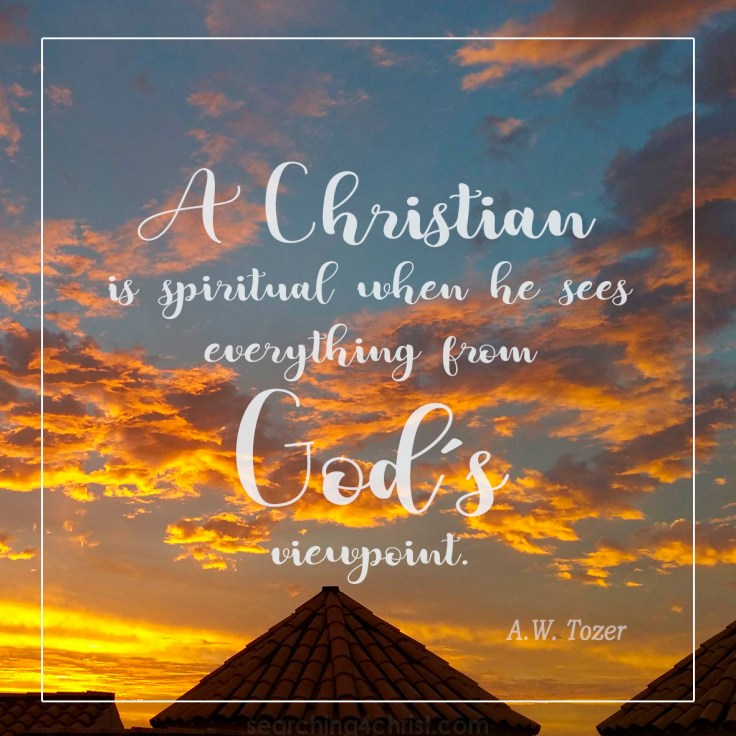 Christian is Spiritual When...