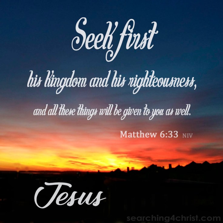Matthew 6:33