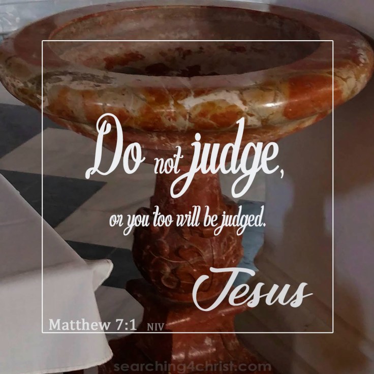 Matthew 7:1