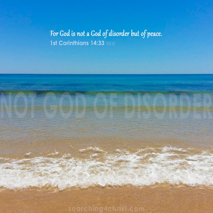 Not God of Disorder
