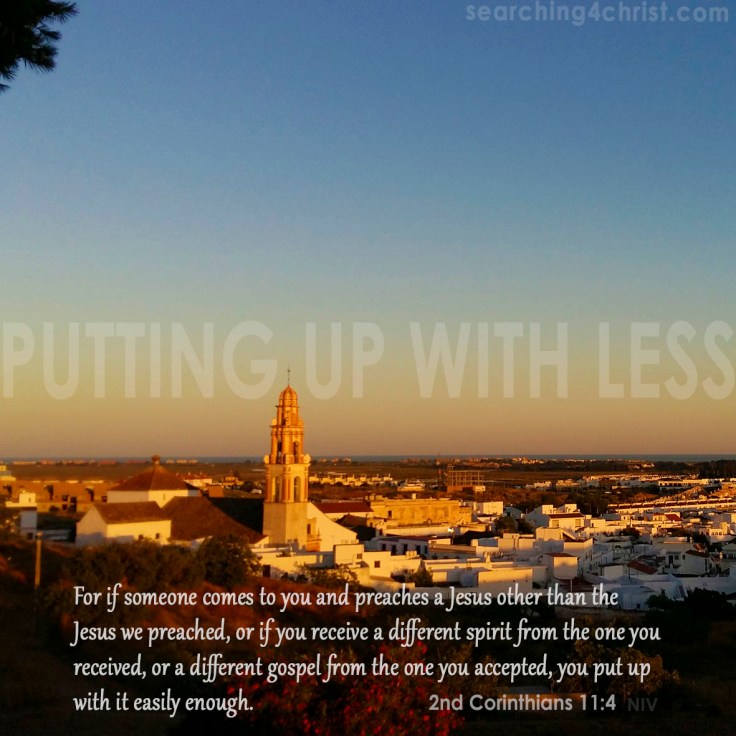 Putting Up With Less