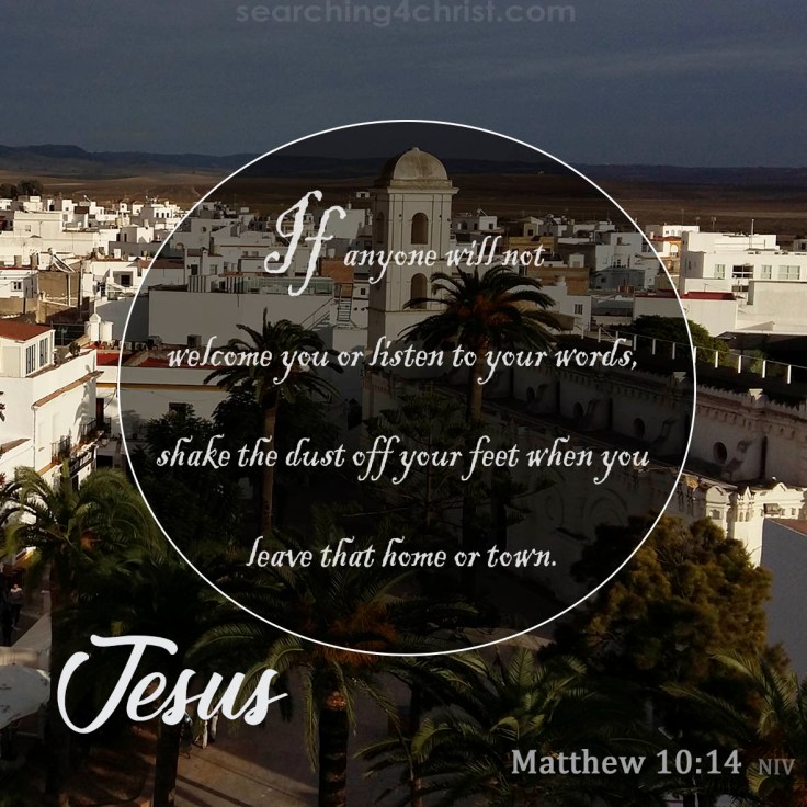 Matthew 10:14