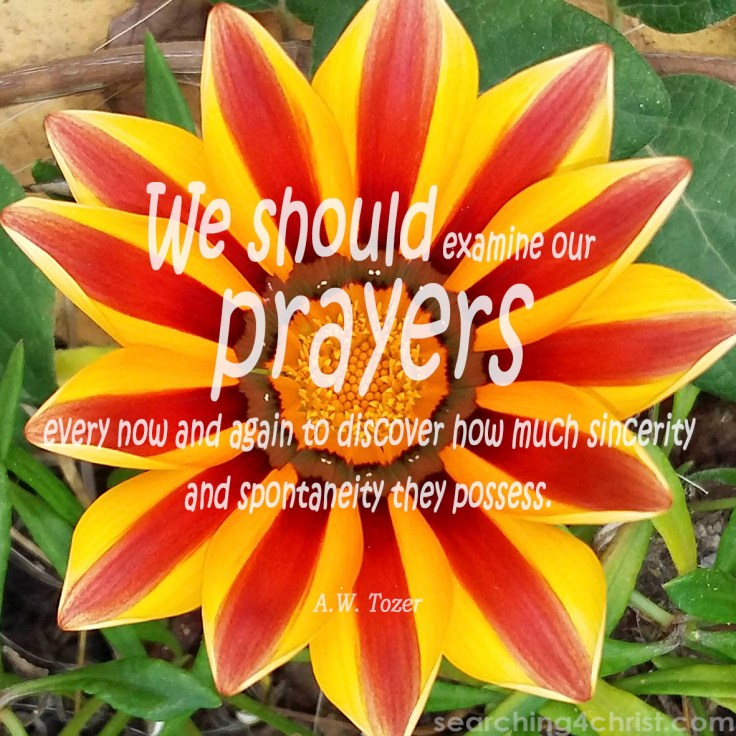 Examine Prayers