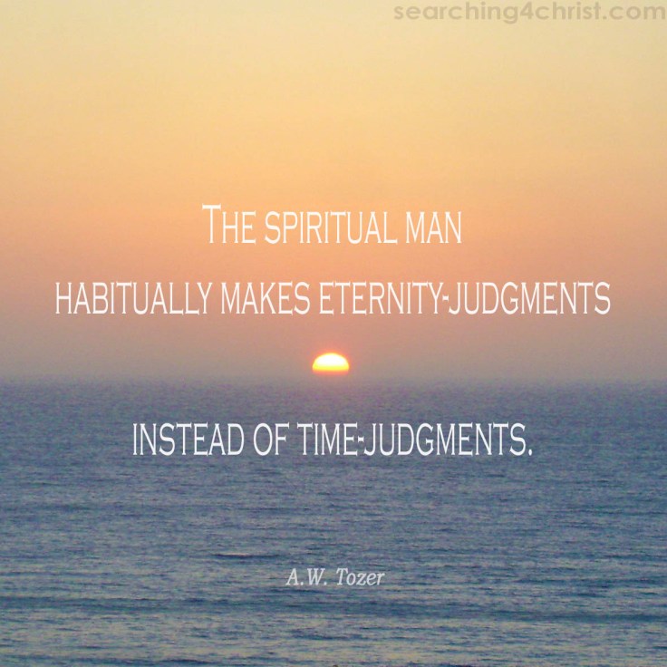 Spiritual Man´s Judgments