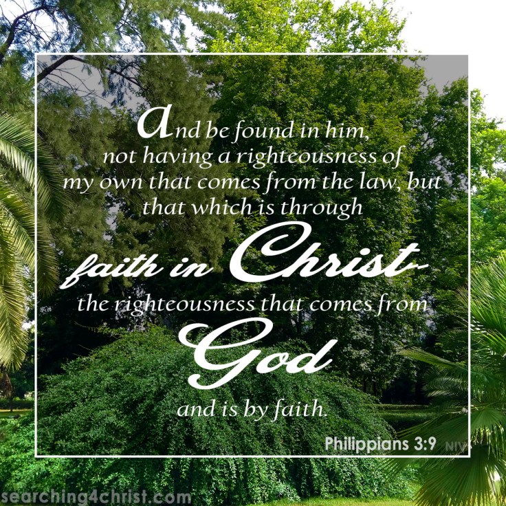 Philippians 3-9 - The Only Righteousness