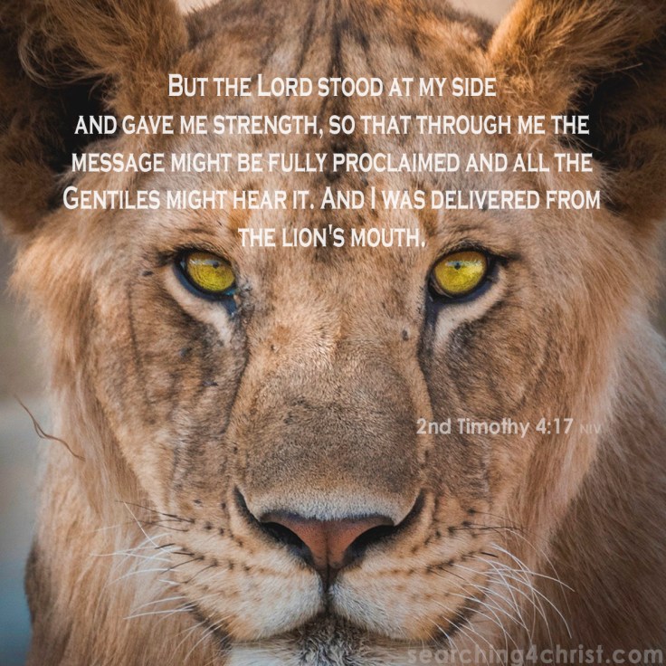2nd Timothy 4:17 The Lord at our Side