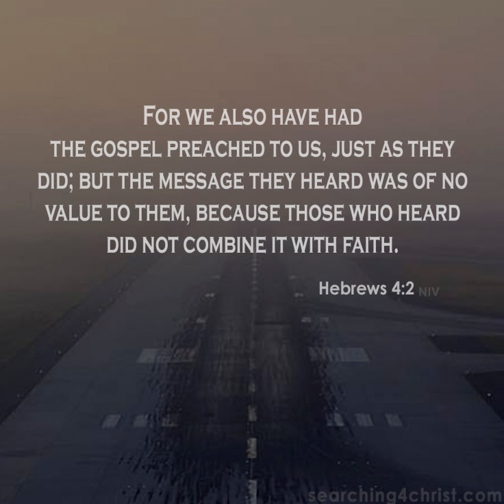 Hebrews 4:2 Of No Value