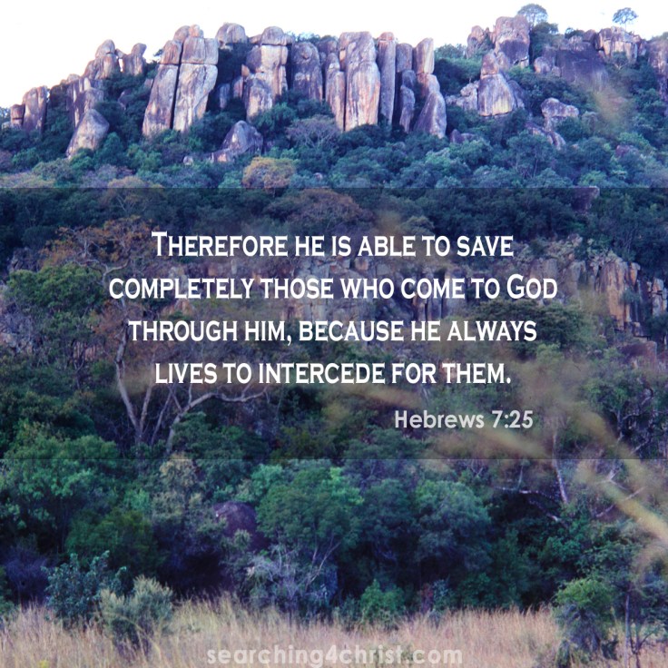 Hebrews 7:25 Through Jesus