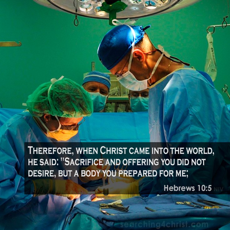 Hebrews 10:5 a body
