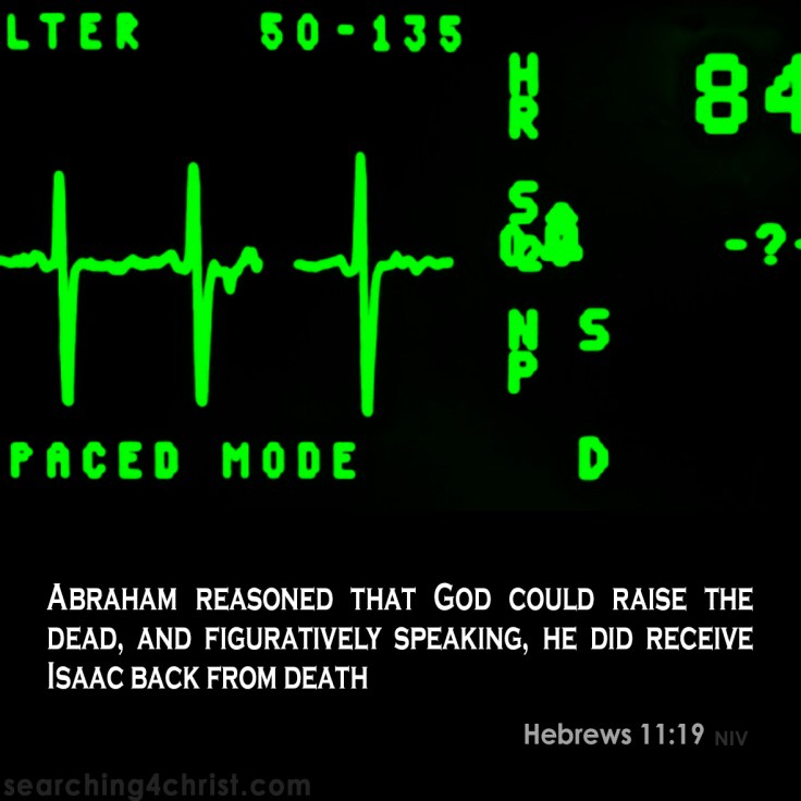 Hebrews11:19 faith brings back