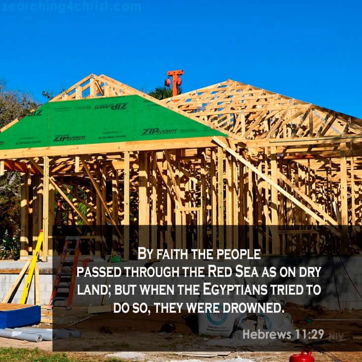 Hebrews 11:29 Distinguishing Faith