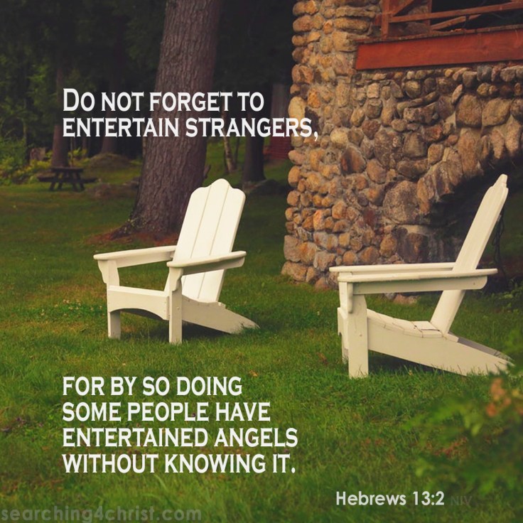 Hebrews 13:2 Entertaining Strangers