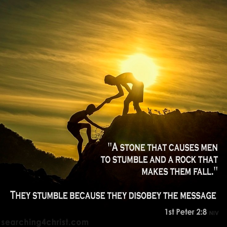 1st Peter 2:8 A Stone and a Fall