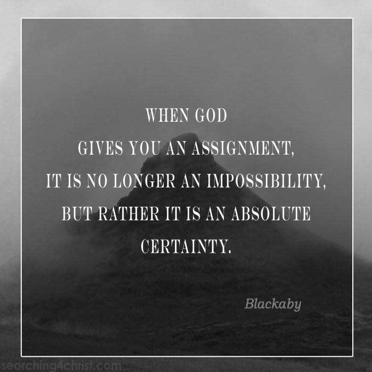 When God Gives Assignment