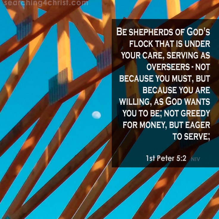 1st Peter 5:2 Willing to Serve