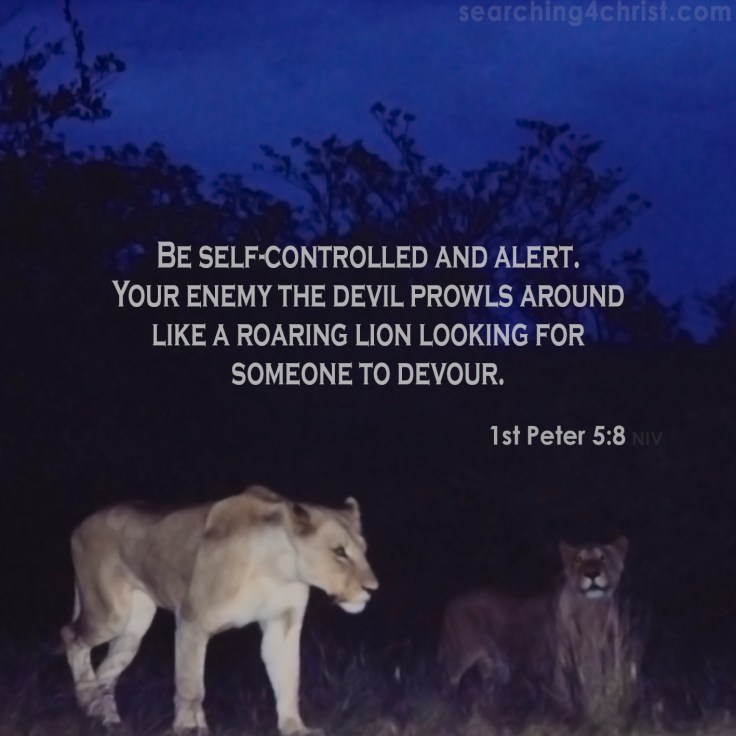 1st Peter 5:8 A Roaring Lion