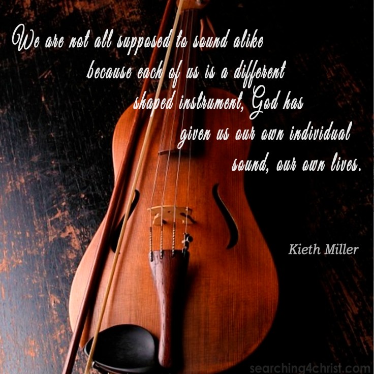 We Are Different Instruments