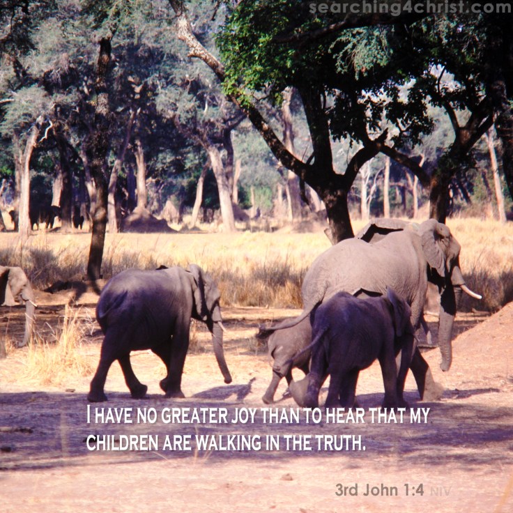 3rd John 1:4 Walking With God