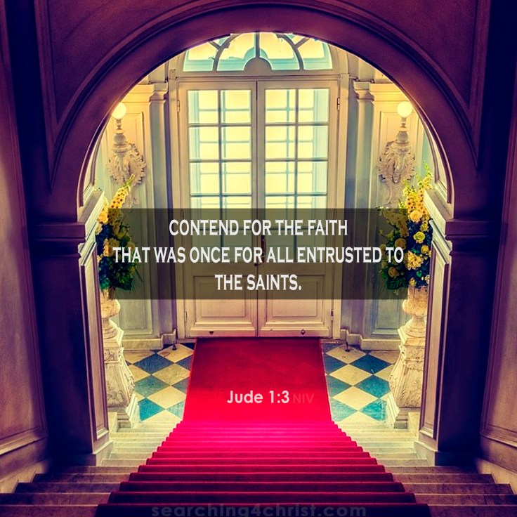 Jude 1:3 Faith Once Entrusted