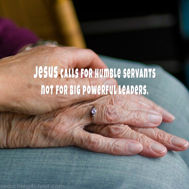 Servant not Power