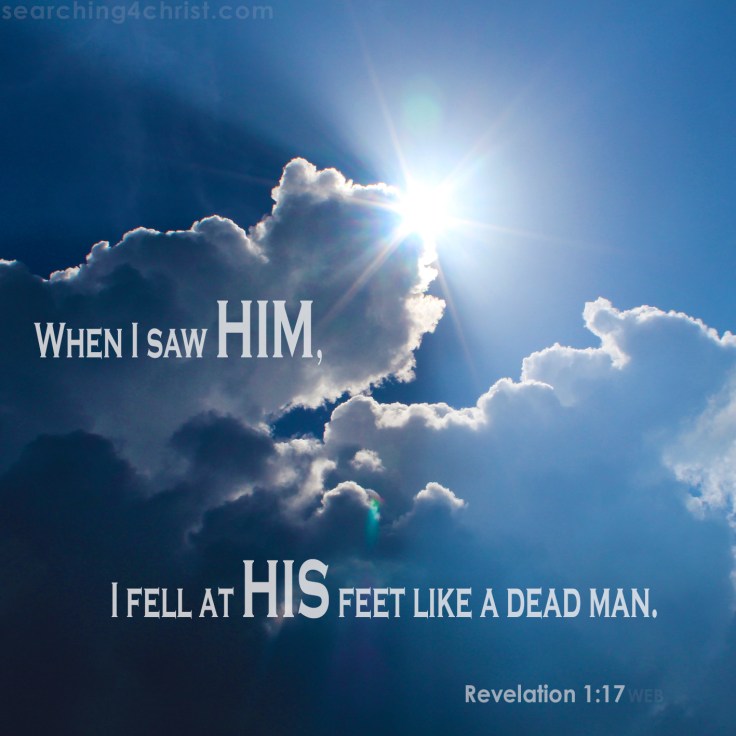 Revelation 1:17 To See His Face