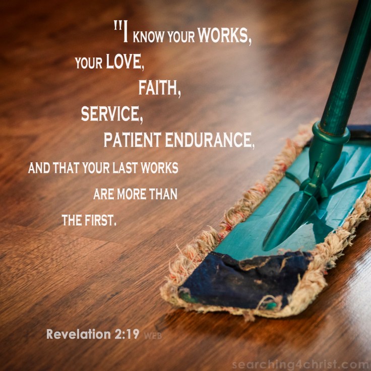 Revelation 2:19 Loving Service