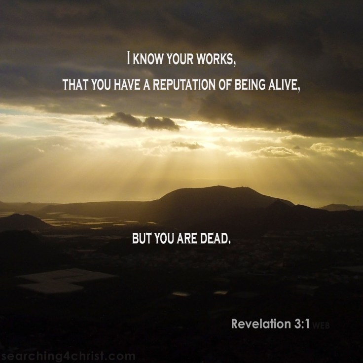 Revelation 3:1 Alive or Dead