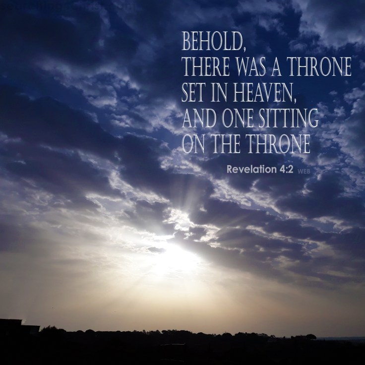 Revelation 4:2 On the Throne