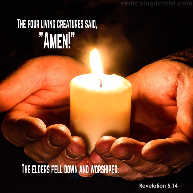 Revelation 5:14 The Elders Worship