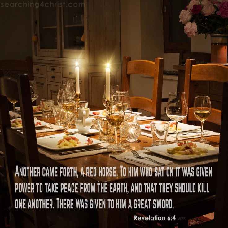 Revelation 6:4 Peace Taken