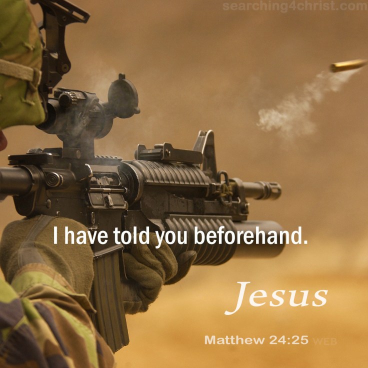 Matthew 24:25