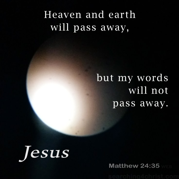 Matthew 24:35