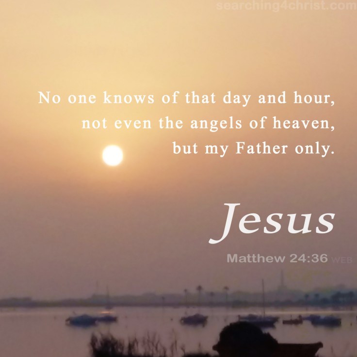 Matthew 24:36