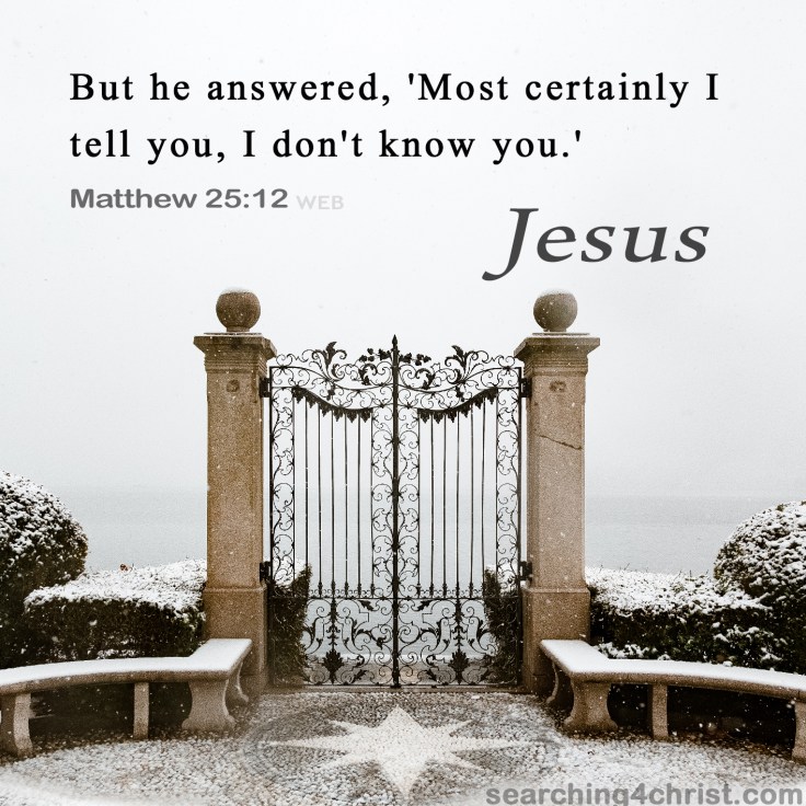 Matthew 25:12