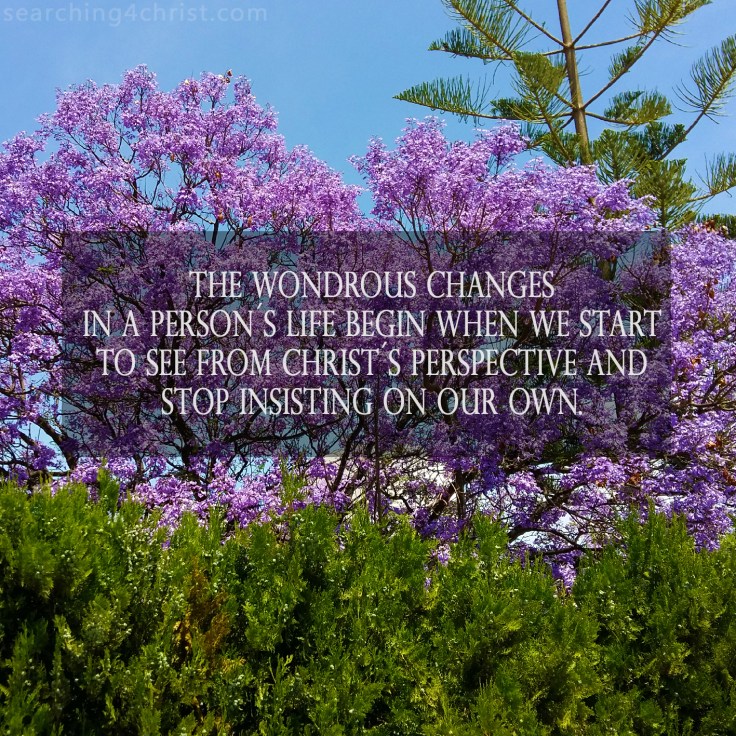 From Christ´s Perspective