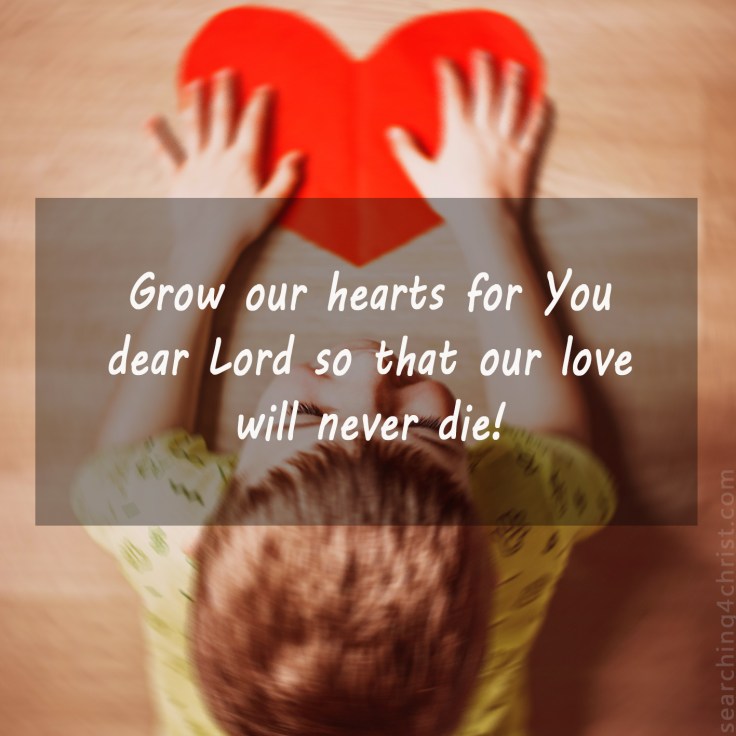 More Love for You Lord